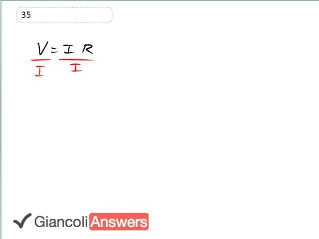 Giancoli 6th Edition, Chapter 18, Problem 35 solution video poster