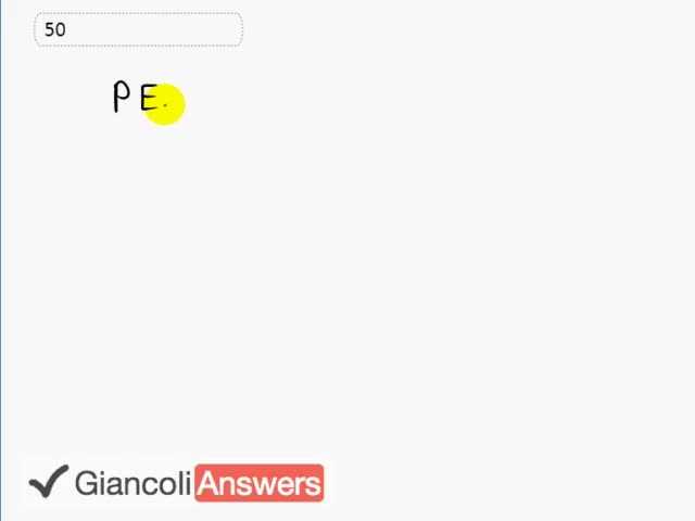 Giancoli 6th Edition, Chapter 17, Problem 50 solution video poster