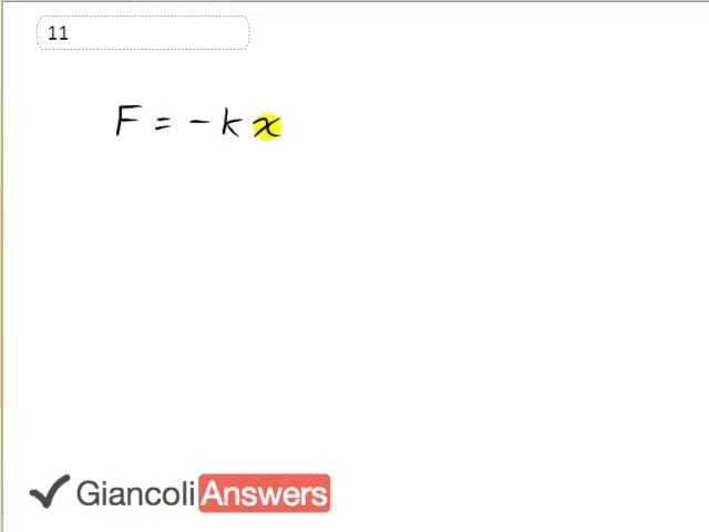 Giancoli 6th Edition, Chapter 11, Problem 11 solution video poster