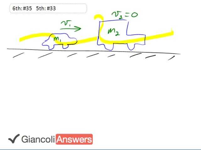 Giancoli 6th Edition, Chapter 7, Problem 35 solution video poster