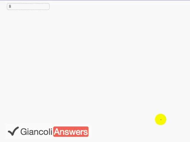 Giancoli 6th Edition, Chapter 12, Problem 8 solution video poster