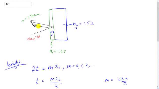 Giancoli 7th "Global" Edition, Chapter 24, Problem 46 solution video poster