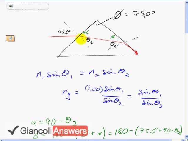 Giancoli 6th Edition, Chapter 23, Problem 40 solution video poster