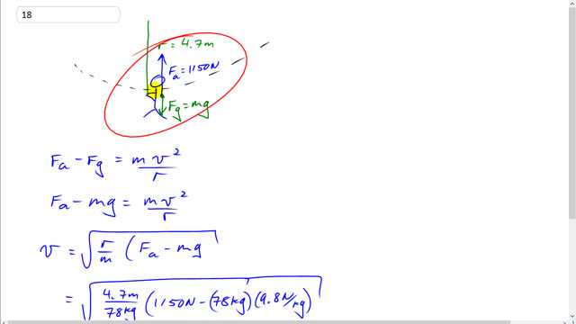 Giancoli 7th "Global" Edition, Chapter 5, Problem 18 solution video poster