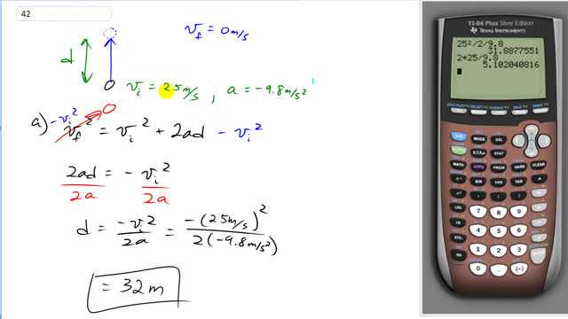 Giancoli 7th "Global" Edition, Chapter 2, Problem 40 solution video poster