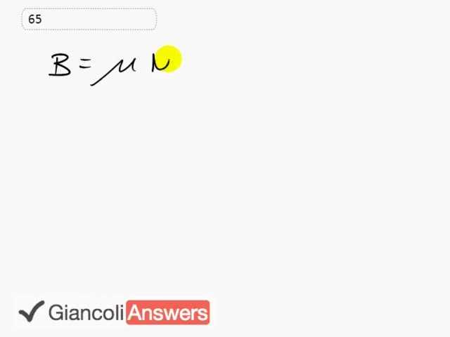 Giancoli 6th Edition, Chapter 20, Problem 65 solution video poster