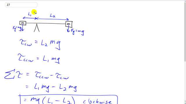 Giancoli 7th "Global" Edition, Chapter 8, Problem 27 solution video poster