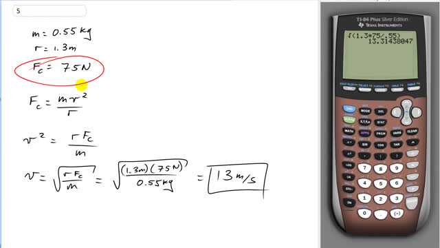 Giancoli 7th "Global" Edition, Chapter 5, Problem 5 solution video poster