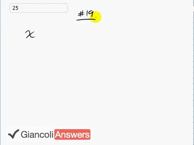 Giancoli 6th Edition, Chapter 3, Problem 25 solution video poster