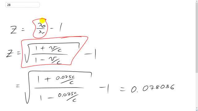 Giancoli 7th "Global" Edition, Chapter 33, Problem 28 solution video poster