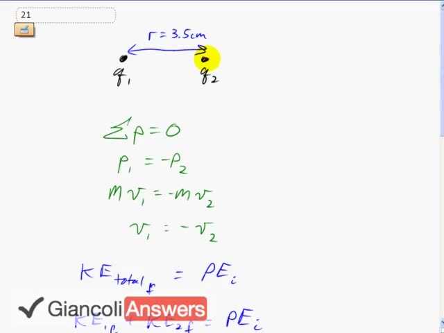 Giancoli 6th Edition, Chapter 17, Problem 21 solution video poster
