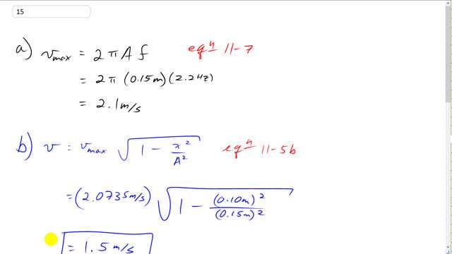 Giancoli 7th Edition, Chapter 11, Problem 15 solution video poster