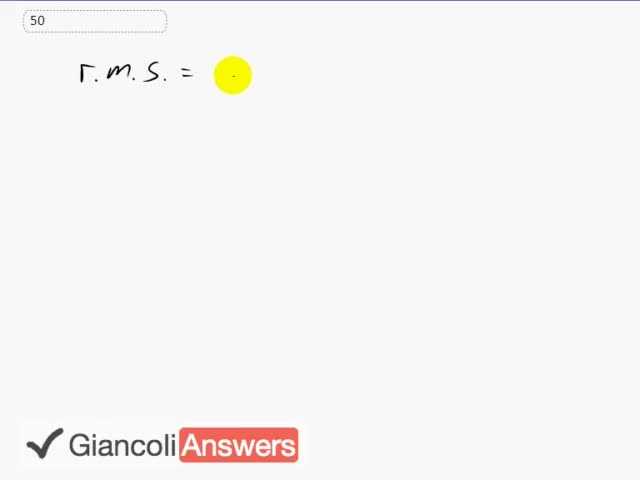 Giancoli 6th Edition, Chapter 13, Problem 50 solution video poster